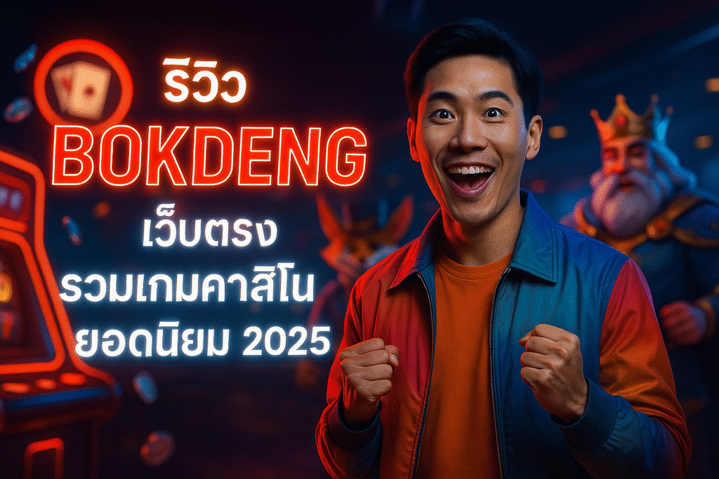 รีวิว BOKDENG เว็บตรง รวมเกมคาสิโนยอดนิยม 2025