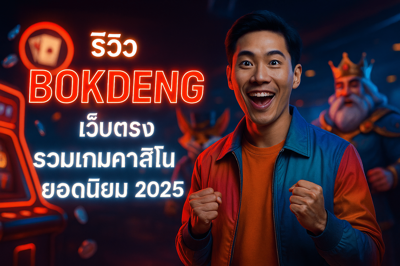 รีวิว BOKDENG เว็บตรง รวมเกมคาสิโนยอดนิยม 2025