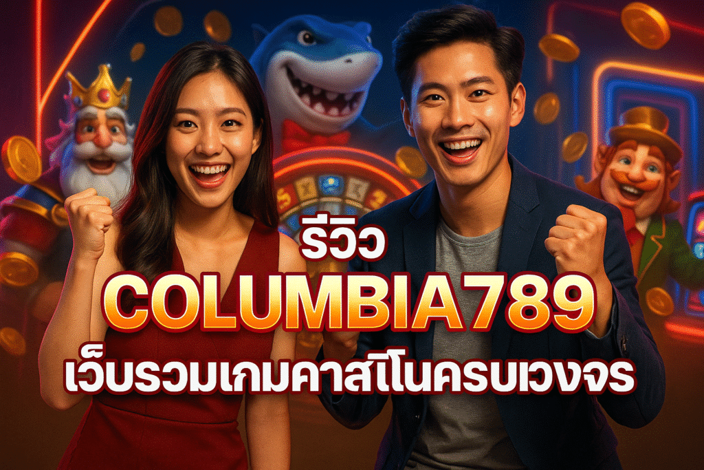 รีวิว COLUMBIA789 เว็บรวมเกมคาสิโนครบวงจร