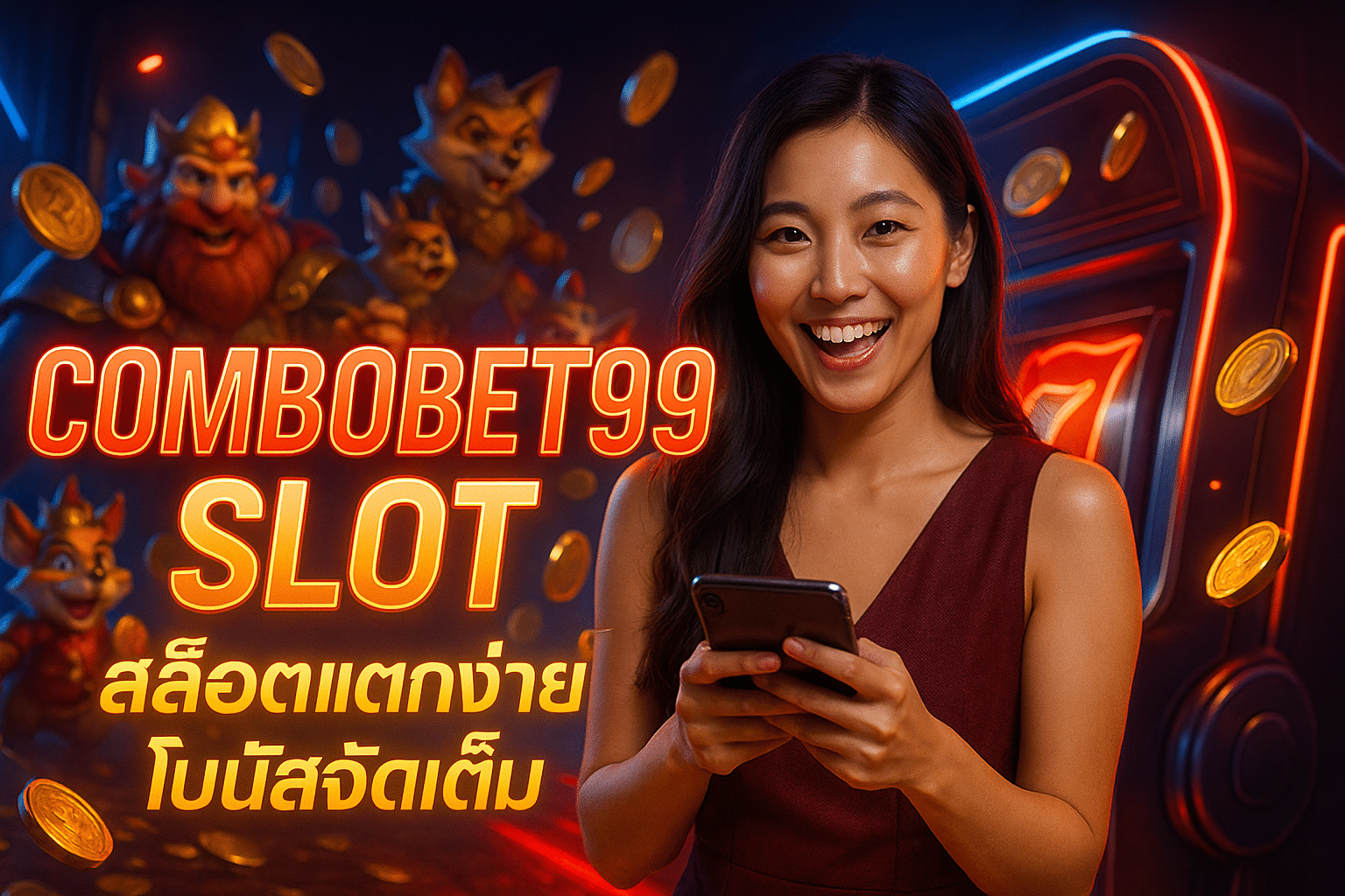 COMBOBET99 SLOT สล็อตแตกง่าย โบนัสจัดเต็ม